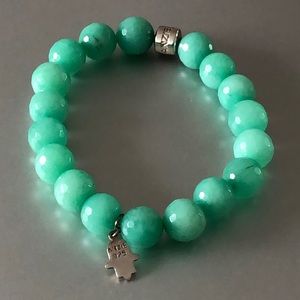 Boheme Green jade bracelet